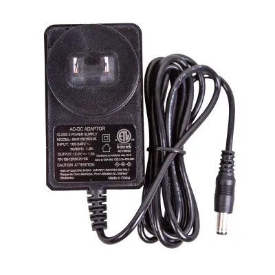 BOLIDE - BP0004/S1500 - 12VDC, 1500mA Power Adapter (Regulated), 120pc per case