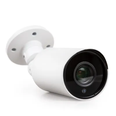 BOLIDE - BC1537/AHN - 5.0MP / 4.0MP / 2.0MP 9-in-1  AHD / TVI / CVI / Analog Bullet Camera, 1/2.7 CMOS, 6 to 60mm Varifocal Lens, IR Up to 200 ft., Control Over Coax, OSD, Quickswitch, 12VDC, White