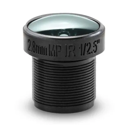 IDIS - MPM2.8A - 2.8mm, 1/2.5" F1.8, M12-Mount, Fixed Iris, IR Corrected Lens 