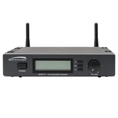 SPECO - MUHF101 - Single Channel Diversity UHF Receiver
