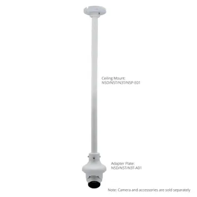 Luminys - N4T-4VA2 - 4MP Network LumiNightKing Turret Camera with 2.8 mm Lens, White-light LEDs
