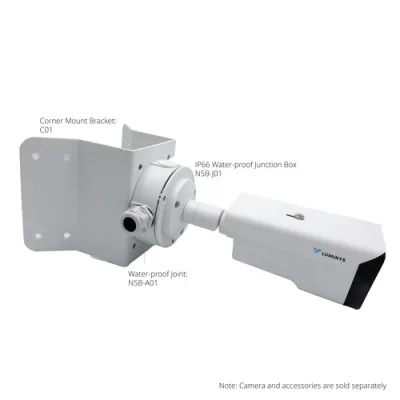 Luminys - N5B-4CA2 - N5-C Mainstream Series 4MP LumiColor IP Standard Size Bullet, 2.8 mm, White-light LEDs