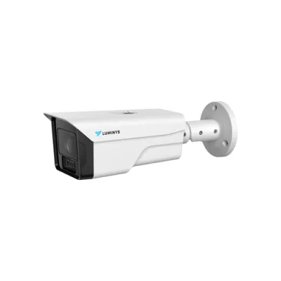 Luminys - N5B-4LAV -4MP Network LumiLuxSmart Bullet Camera with 2.7-12 mm Vari-Focal Lens, White-light LEDs, and Dual-mode IR