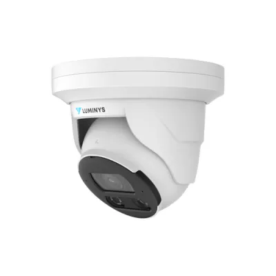Luminys - N5T-4DA2 - N5-D Mainstream Series 4MP LumiDeterrent IP Standard Size Turret 2.8 mm, IR, White-light LEDs, and Dual-mode, Flashing Lights