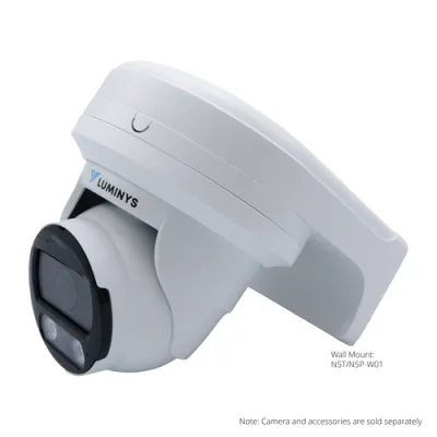Luminys - N5T-8LA2 - 8MP Network LumiLuxSmart Turret Camera with 2.8 mm, IR and White-light LEDs