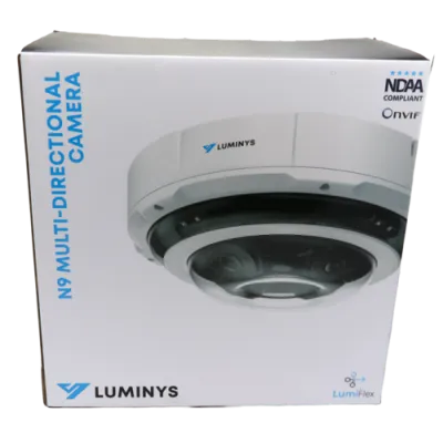 Luminys - N9P-20RAV - 4 x 5MP Network LumiFlex Unstitched Multi-sensor Camera with 2.8-12 mm Lenses, IR LEDs