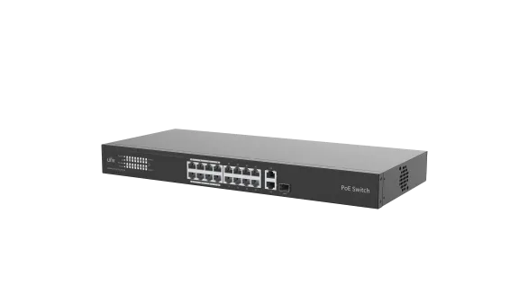UNV - NSW3000-16T1GT1GC-POE-IN - Ethernet 16 Port 250W Cloud Managed Ethernet PoE Switch