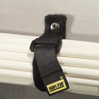 Rip-Tie - NW-09 - One Inch Wide CinchStrap with End Grommet with Webbing, 1" x 9"