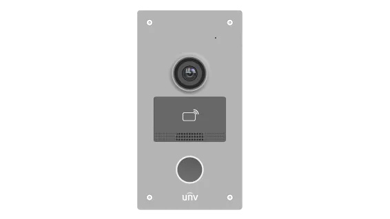 UNV - OEU-201S-HMK-Z - Villa Door Station (Metal, In Flush Version)