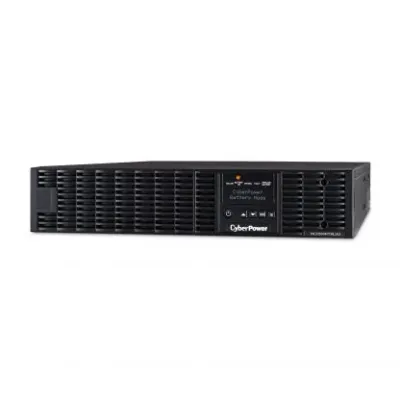 CYBERPOWER - OL2200RTXL2UN - 2200VA/1800W, 0.9PF, Pure Sine Wave, 2U, NEMA 5-20P, 10 ft cord, 6 NEMA 5-20R, 1 NEMA L5-20R, USB, Serial, RMCARD205 pre-installed, Relay, EPO, PowerPanel Business Edition software, 3 year warranty
