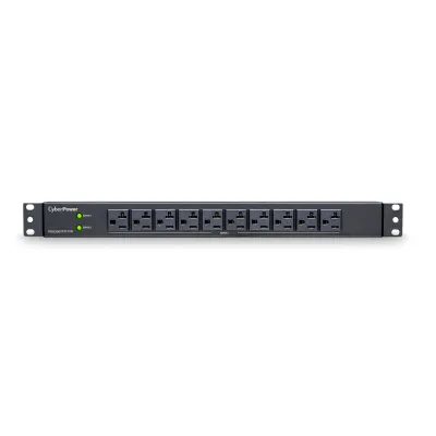 Cyber Power - PDU30BT10F10R - 30A (Derated to 24A), 120 V, 50Hz/60Hz, NEMA L5-30P plug, 20 NEMA 5-20R, 1U Rackmount, 12 ft cord