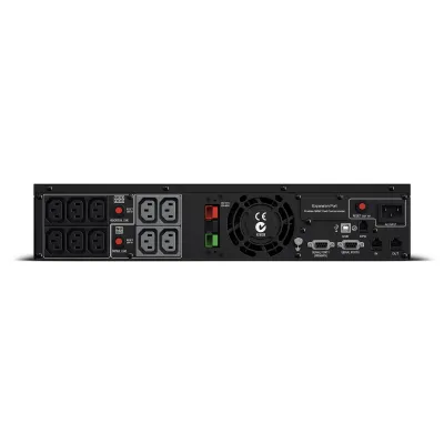 CYBERPOWER - PR1500ELCDRTXL2U - 1500VA/1125W 230V Sinewave 10 IEC outlet, Extended Battery, LCD AVR Rackmount, 3 year warranty