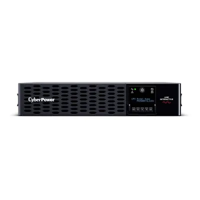 CYBERPOWER - PR1500RTXL2UCN - 1500VA/1500W, Sine Wave, 2U, NEMA 5-15P, 10 Ft Cord, 8 NEMA 5-15R, USB, Serial, SNMP, Cloud, Relay, EPO, PowerPanel Business Edition software, Pre-installed RMCARD205, Accepts EBM BP48VP2U02, 3 Yr Warranty