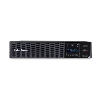 CYBERPOWER - PR1500RTXL2UTAA - 1500VA/1500W, Sine Wave, 2U, NEMA 5-15P, 10 Ft Cord, 8 NEMA 5-15R, USB, Serial, SNMP, Relay, EPO, PowerPanel Business software, Accepts EBM BP48VP2U02TAA, 3 Yr Warranty, TAA Compliant