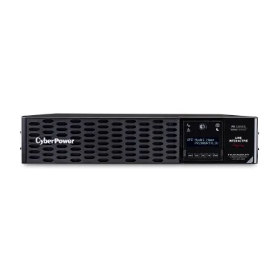 Cyber Power - PR2000RTXL2U - UPS SYSTEMS New Smart App 2000VA/2000W, Sine Wave, 2U, NEMA 5-20P, 10 Ft Cord