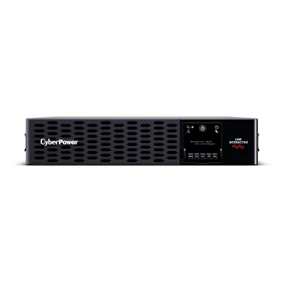 CYBERPOWER - PR2200RTXL2UAN - 2200VA/2200W, Sine Wave, 2U, NEMA L5-30P, 10 Ft Cord, 8 NEMA 5-20R, USB, Serial, SNMP, Relay, EPO, PowerPanel Business Edition software, Accepts EBM BP48VP2U03, Pre-installed RMCARD205, 3 Yr Warranty