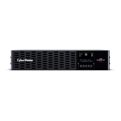 CYBERPOWER - PR2200RTXL2UCN - 2200VA/2200W, Sine Wave, 2U, NEMA L5-30P, 10 Ft Cord, 8 NEMA 5-20R, USB, Serial, SNMP, Relay, EPO, PowerPanel Business Edition software, Cloud monitoring, Accepts EBM BP48VP2U02, 3 Yr Warranty