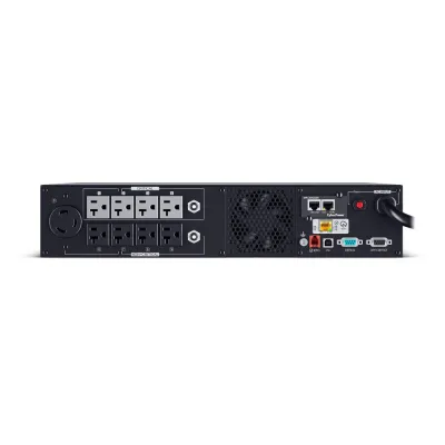 CYBERPOWER - PR3000RT2UCN - 3000VA/3000W, Sine Wave, 2U, NEMA L5-30P, 10 Ft Cord, 8 NEMA 5-20R +1 NEMA L5-30R, USB, Serial, SNMP, Cloud, Relay, EPO, PowerPanel Business Edition software, 3 Yr Warranty