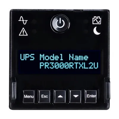Cyber Power - PR3000RTXL2U - UPS SYSTEMS New Smart App 3000VA/3000W, Sine Wave, 2U, NEMA L5-30P, 10 Ft Cord