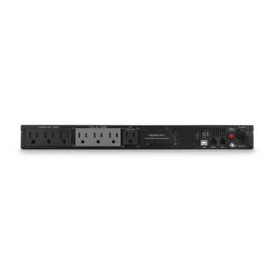 CYBERPOWER - PR500LCDRT1U - 500VA/400W, Pure Sine Wave, 1U, NEMA 5-15P, 10 ft cord, USB, Serial, SNMP, Relay, EPO, PowerPanel Business Edition software, Yes, 3 year warranty