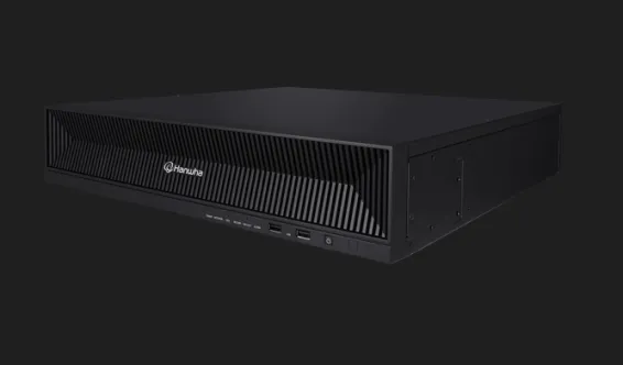 Hanwha - PRN-1600B2-80TB - 16 CH NVR (80TB Raw) up to 8K (32MP) Resolution (Intel based Model), Features AI Search (Best Shot, Attribute), object detection and classification, License plate detection and search for AI Based Cameras plus Adding AI Sea