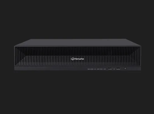 Hanwha - PRN-3200B2-48TB - 32 CH NVR (48TB Raw) up to 8K (32MP) Resolution (Intel based Model), Features AI Search (Best Shot, Attribute), object detection and classification, License plate detection and search for AI Based Cameras plus Adding AI Sea
