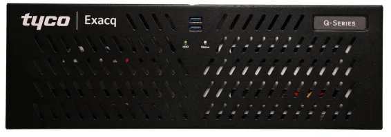 ExacqVision - 1604-12T-Q - 12TB Q-Series Hybrid Desktop Recorder with 4 IP Cameras Licenses and 16 Analog