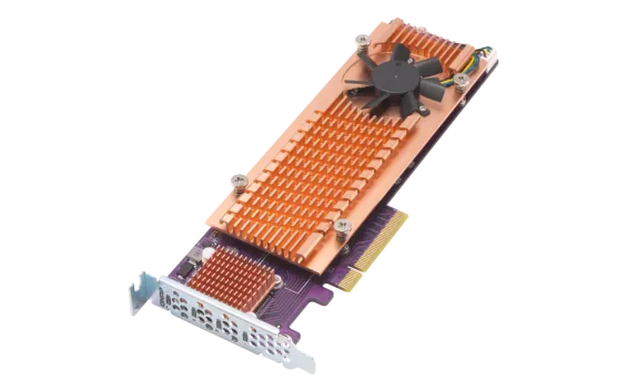 QNAP - QM2-4P-384 (formly QM2-4P-384A) - Quad M.2 PCIe SSD Expansion Card