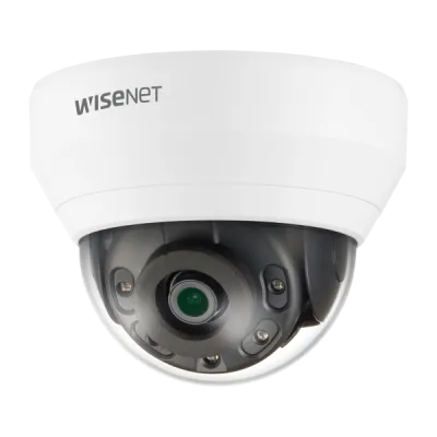 Hanwha - QND-7012R - 4MP Network IR Dome Camera, 2.8mm Fixed Focal Lens