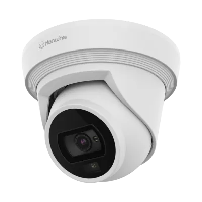 Hanwha - QNE-C9013RL - 4K Network Outdoor Flat-Eye Wisenet Q Camera with 3mm Fixed Focal Lens