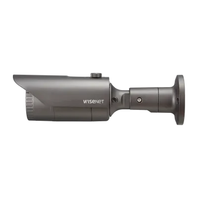 Hanwha - QNO-6082R - Wisenet Q network outdoor vandal bullet camera, 2MP @ 30fps, motorized vari-focal lens 3.1x (3.2 ~ 10.0mm) (109°~33°), triple codec H.265/H.264/MJPEG with Wisestream II, 120dB WDR, IR LEDs range 98', defocus detection, hallway Vi