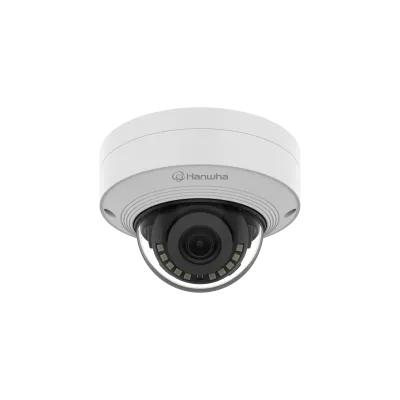 Hanwha - QNV-C8011R - 5MP IR Wisenet Q Mini Vandal Dome Camera, 3mm Fixed Lens