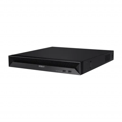 Hanwha - QRN-1630S-8TB  - 16CH NVR 8TB with 16 PoE Ports (POE Budget 130W) with 8MP Camera Support