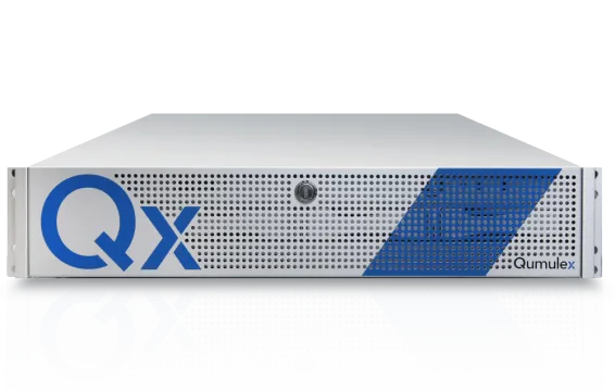 Qumulex - QXL200-UP - QxLink 200 - Factory upgrade the capacity of the QxLink 200 to support 64 cameras and 96 total resources.