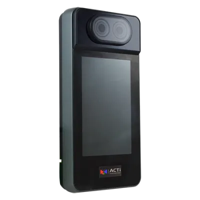 ACTi - R21CF-30-600 - Mifare LCD Card Face Recognition Reader and Controller with 600 User / 600 Face Database, Networking, Touch Keypad, DC 12V, DI x 2, DO x 2, Wiegand, RS-232