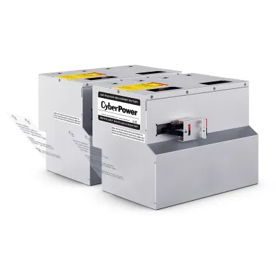 CYBERPOWER - RB1290X16 - Replacement Battery Cartridge for PR5000LCDRTXL5U &amp; PR6000LCDRTXL5U, 16 batteries, 12V/9AH, Sealed lead-acid, 18 month warranty