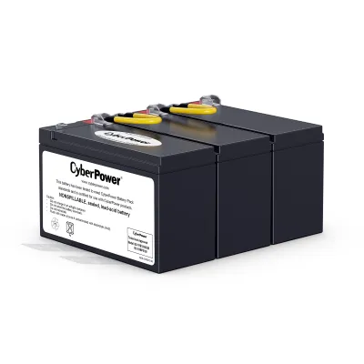 CYBERPOWER - RB1290X3B - CyberPower RB1290X3B UPS Replacement Battery, 3 x 12V/9Ah, 18-month Warranty