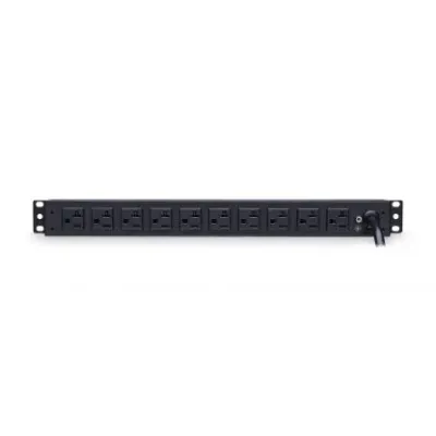 CYBERPOWER - RKBS20ST4F10R - 1800 J, 120 V, NEMA L5-20P twist lock plug, 14 NEMA 5-20R (4 front, 10 rear), 15 ft cord, Limited lifetime warranty