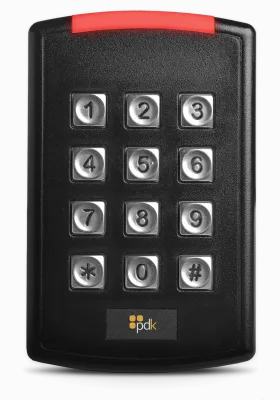PDK - RKP - Red Keypad Reader High Security + Prox