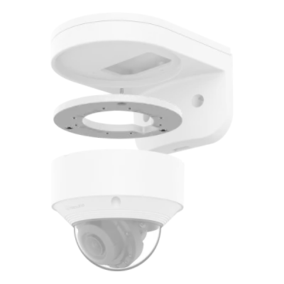 Hanwha - SBD-137WMA - Wall adaptor plate to make a Q-Core camera compatible with SBP-137WMW and SBP-137WMW1