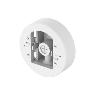Hanwha - SBD-140PMW - Pole Mount, Compatible with QNV-C8083R/C9083R, QNV-C8011R/C8012/C9011R, QND-6012R/ 6022R/6082R, QND-7012R/7022R/7082R, QNE-8011R/8021R, LND-6012R/6022R/6072R, ANE-L6012R/L7012R