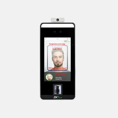 ZKteco USA - SF1005-QR - Body-Temperature and Mask Detection with Face and Palm Recognition