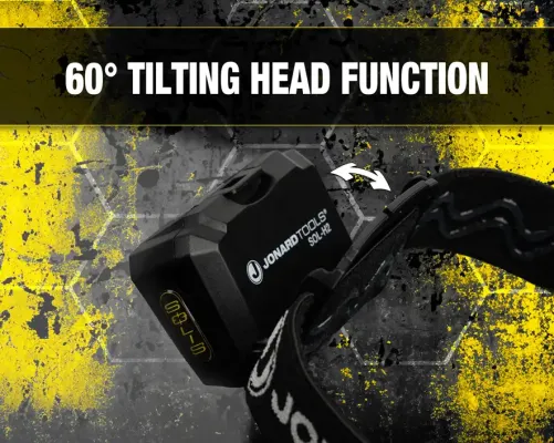 Jonard Tools - SOL-H2 - Solis Ultra Bright Jobsite LED Headlamp