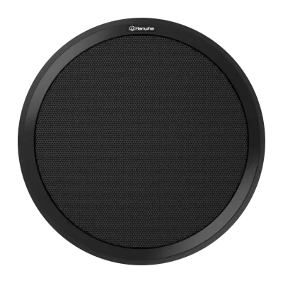 Hanwha - SPA-C110B - IP Audio Speaker, Two-way audio, Scheduler, Background Music, Text To Speech, 10W, 100dB Output, Freq. Range 120Hz-20kHz, 1GB Internal Storage, Single Micro SD slot (Up to 32GB), Built in Relay, SUNAPI, Onvif, SIP, P2P-SIP, PoE, 