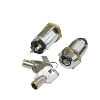 SECO-LARM - SS-090-1H0 - High-Security Tubular Key Lock, SPST, shunt-ON/OFF. Key removable in OFF position only. Key #1300. Sold in multiples of 5 (price is for 1 pc).