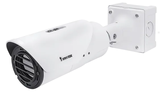 Vivotek - TB9331-E(19mm) - 720x480 H.265 Infrared Thermal Bullet, 19mm Lens