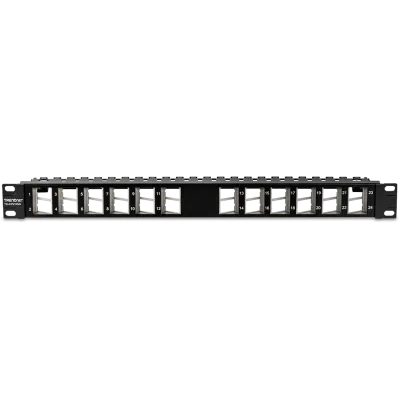 TRENDNET - TC-KP24SA - 24-Port Blank Angled Keystone