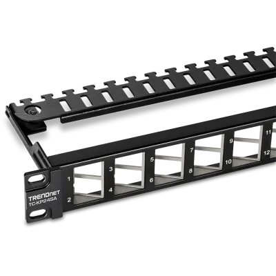 TRENDNET - TC-KP24SA - 24-Port Blank Angled Keystone