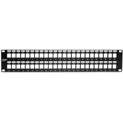 TRENDNET - TC-KP48 - 48-Port Blank Keystone Patch Panel