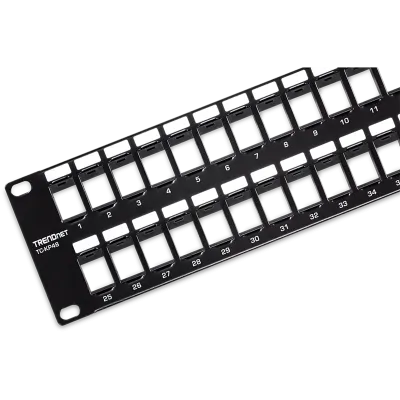 TRENDNET - TC-KP48 - 48-Port Blank Keystone Patch Panel